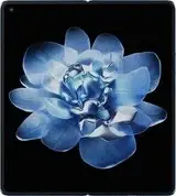 Imagem do Xiaomi Mix Fold 4 , preto e aberto.