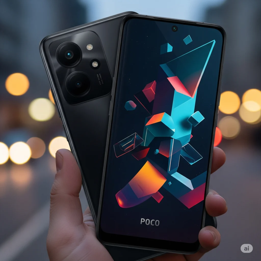 Imagem conceitual do Poco x8 pro, da xiaomi