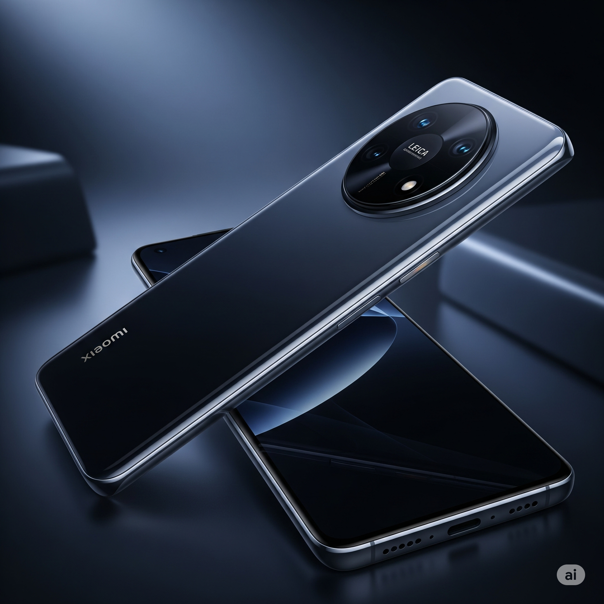 Conceito do Xiaomi 16 Ultra mostrando um novo design de câmera sem a marca Leica, indicando uma mudança na estratégia de imagem da Xiaomi.